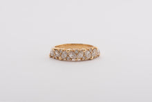 Load image into Gallery viewer, Marquise Diamond Half Eternity Ring 18K Yellow Gold